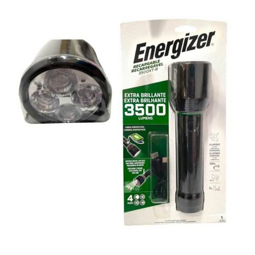 LINTERNA LED RECARG USB ENERGIZER 3500 XT-R