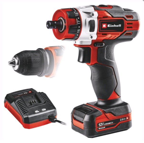 ATORNI/BAT EINHELL TE-CD 12V/1BAT X-LI 30 NM