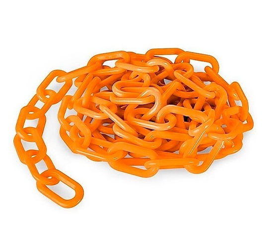 CADENA PLAST 106 NARANJA X MTS