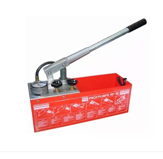 BOMBA P/PRUEBA HIDR. RP-50 - 12 LTS. - 50 BAR