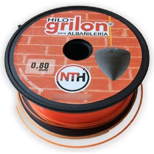 TANZA ROLLO REDONDA 0.80 X ROLLO FLUO