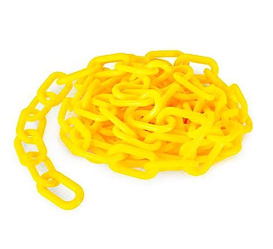 CADENA PLAST 105 AMARILLA X MTS