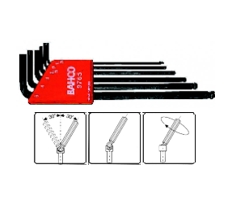 JGO ALLEN BOL BAHCO MET 7PZA BE9765 BAH09501 1.5-5MM