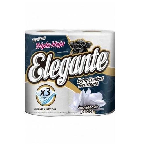 PAPEL HIG 1°CALIDAD ROLLO X 30 MTS