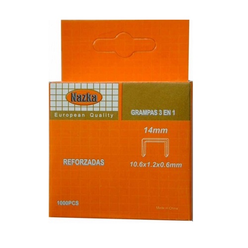 GRAMPA P/ENGRAMP PESADA N 14 CAJA 1000 UN