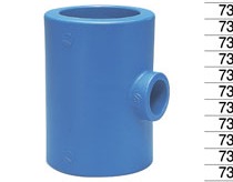 TEE RED TF 040 X 32 MM K35