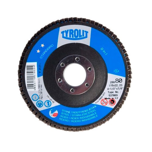 DISCO FLAP ZIRCONIO FIBRA CONV 7 080