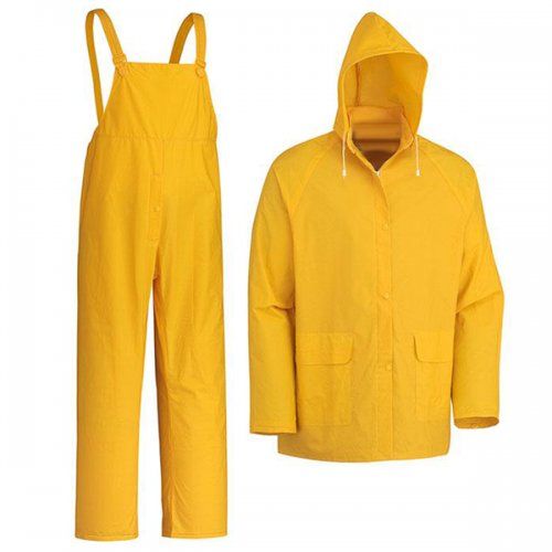 EQ LLUVIA TRAJE C/P AMARILLO 6XL T/JARDINERO