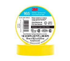 CINTA AISL PLAST X 18/20 MTS AMARILLA