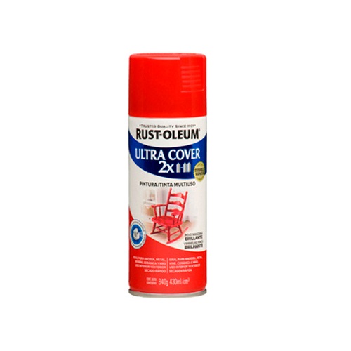RUST-OLEUM ESM SINT U-COVER 2X ROJO BRILL 312GR