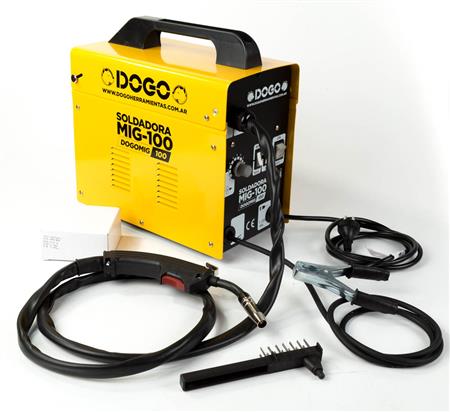 SOLDADORA COMPACTA DOGO MIG 100 S/GAS