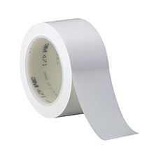 CINTA DEMARC PISO PVC 50MMX30M BLANCA