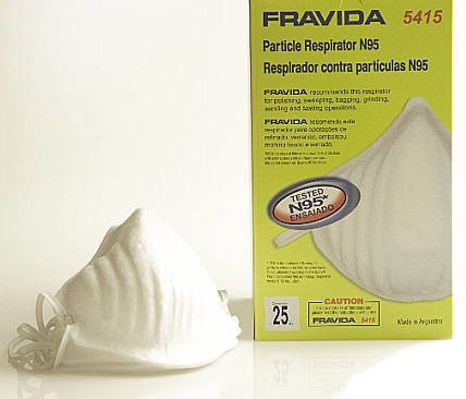 MASCARILLA DESCART FRAVIDA (5415) N95