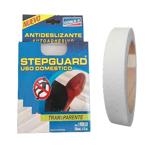 CINTA ANTIDESLIZANTE TRANSP DAA 25MM X R5M