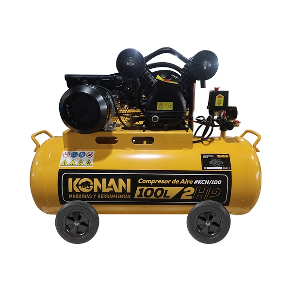 COMPRESOR MONOF KONAN 2HP 100LTS C/CORREA