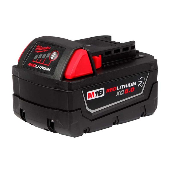 BATERIA MILWAUKEE 18V 5AH RESIST QUIMICOS (4811-1850R)