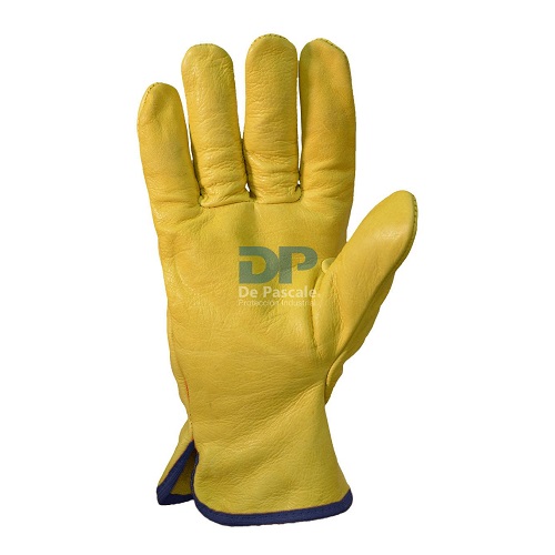 GUANTE VAQUETA AMARILLA P/CTO XL T11