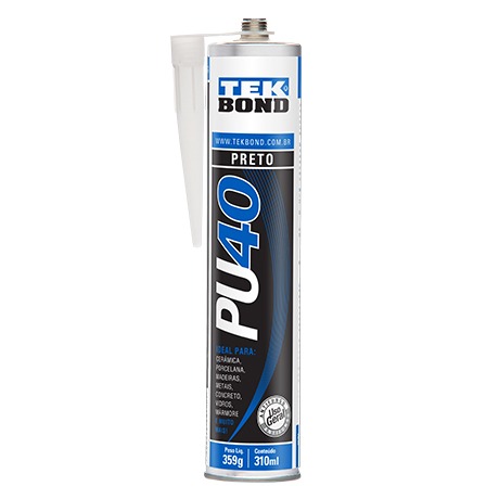 SELLADOR POLIURETANO PU40 NEGRO 310ML
