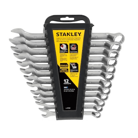 JGO LLAVES COMB M STANLEY 12 PZA 8A19