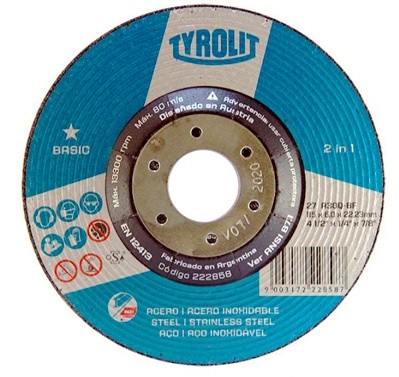 DISCO AMOL CD OAL TYROLIT BASIC 115X6X22.2 A30Q-BF