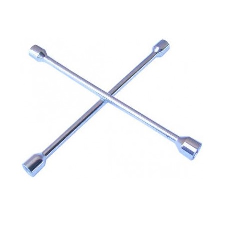 LLAVE RUEDA CRUZ 17/19/21/23 CROMADA