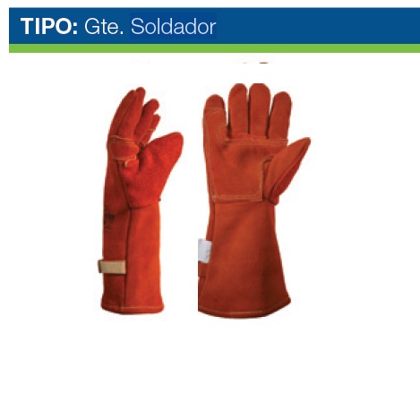 GUANTE DESCARNE P/LGO SOLDADOR FORRADO