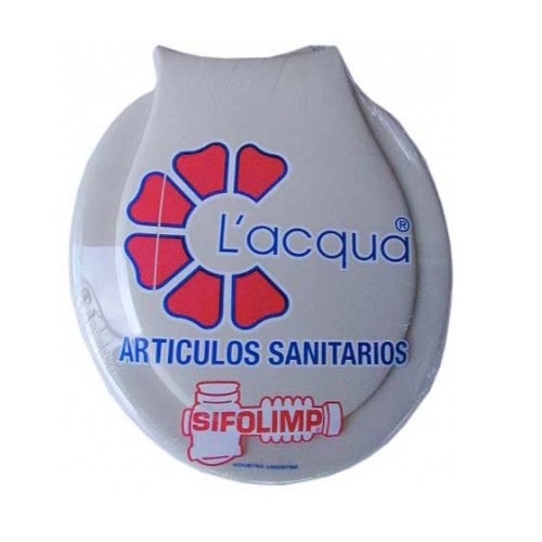 ASIENTO P/INODORO BLANCO SOPLADO