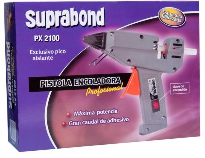 PISTOLA ELECT P/PVC 030W SUPRABOND PX2100 12MM