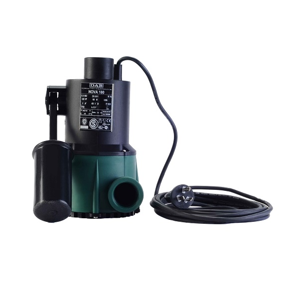BOMBA SUM PLUVIAL DAB NOVA 180 M-A 0.30 HP
